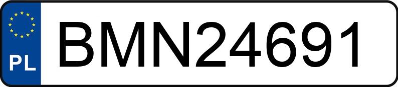 Numer rejestracyjny BMN 24691 posiada BMW 318i MR`04 E4 E90 318i MR`04 E4 E90 - BMN24691