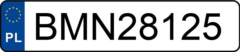 Numer rejestracyjny BMN 28125 posiada KIA Picanto 1.0 MR`04 E3 Optimum Plus - BMN28125