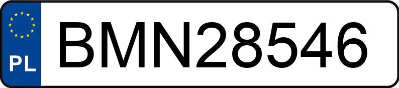 Numer rejestracyjny BMN 28546 posiada OPEL COMBO-C - BMN28546