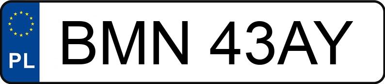 Numer rejestracyjny BMN 43AY posiada BMW 318 - BMN43AY Numer rejestracyjny BMN 43AY posiada BMW 318 - BMN43AY