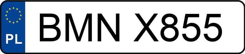 Numer rejestracyjny BMN X855 posiada VOLKSWAGEN Polo III SDI MR`94 E2 64 - BMNX855 Numer rejestracyjny BMN X855 posiada VOLKSWAGEN Polo III SDI MR`94 E2 64 - BMNX855