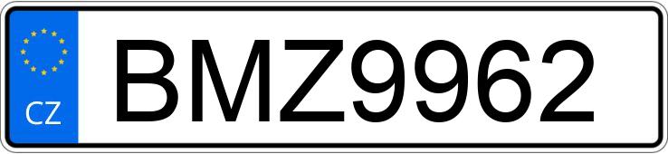 Numer rejestracyjny BMZ9962 posiada MERCEDES MERCEDES-BENZ 600