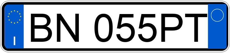 Numer rejestracyjny BN055PT posiada JAGUAR S-Type