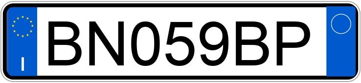 Numer rejestracyjny BN059BP posiada SEAT Ibiza 2a serie