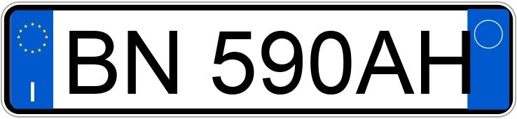 Numer rejestracyjny BN590AH posiada FORD Fiesta 4a serie