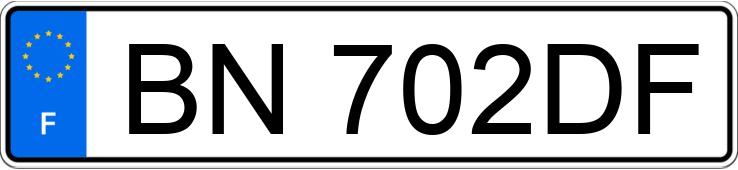 Numer rejestracyjny BN702DF posiada PEUGEOT 1007