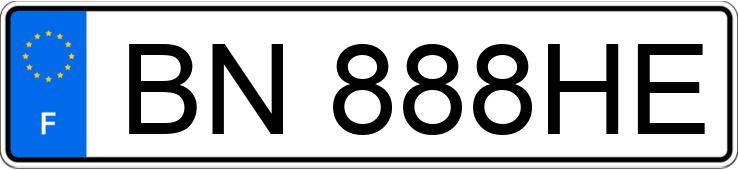 Numer rejestracyjny BN888HE posiada AUDI A6