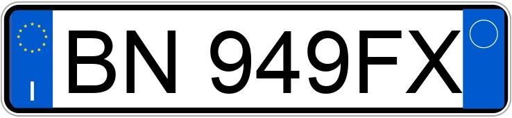 Numer rejestracyjny BN949FX posiada VOLKSWAGEN Polo 3a serie Polo 1.4 cat 5P Comfortline Air (44 kw)