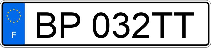 Numer rejestracyjny BP032TT posiada PEUGEOT 5008