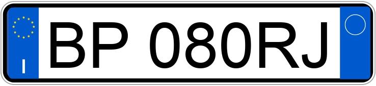 Numer rejestracyjny BP080RJ posiada SUZUKI Ignis 1a serie