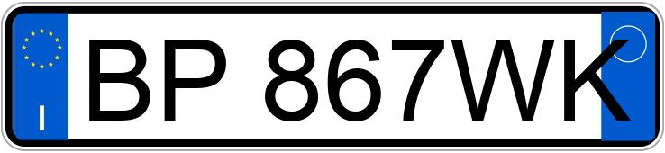 Numer rejestracyjny BP867WK posiada SMART city coupe-cabrio Numer rejestracyjny BP867WK posiada SMART city coupe-cabrio