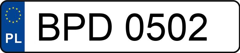 Numer rejestracyjny BPD 0502 posiada Śtrucel Cygański - BPD0502
