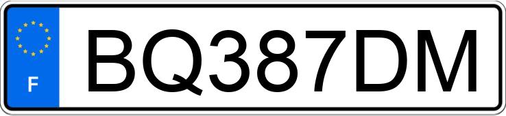 Numer rejestracyjny BQ387DM posiada CITROEN JUMPER