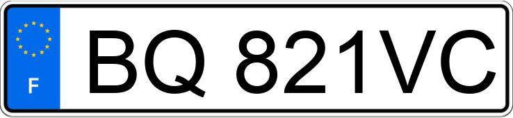 Numer rejestracyjny BQ821VC posiada MERCEDES CLASSE A