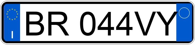 Numer rejestracyjny BR044VY posiada FIAT Panda 1a serie Numer rejestracyjny BR044VY posiada FIAT Panda 1a serie