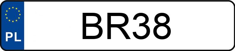 Numer rejestracyjny BR 38 posiada FORD F-150 - BR38 Numer rejestracyjny BR 38 posiada FORD F-150 - BR38