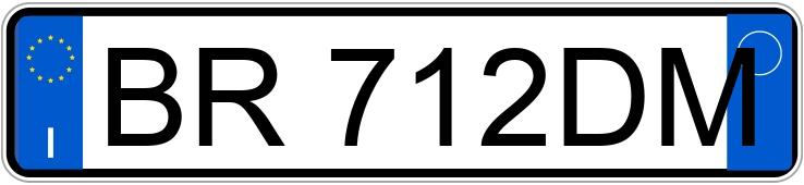 Numer rejestracyjny BR712DM posiada FIAT Punto 2a serie Numer rejestracyjny BR712DM posiada FIAT Punto 2a serie