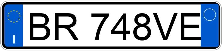 Numer rejestracyjny BR748VE posiada OPEL Corsa 3a serie