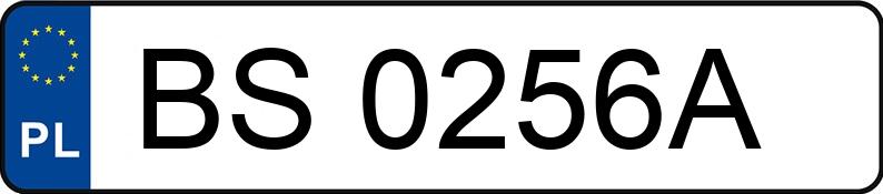 Numer rejestracyjny BS 0256A posiada AUDI A4 - BS0256A Numer rejestracyjny BS 0256A posiada AUDI A4 - BS0256A