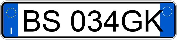 Numer rejestracyjny BS034GK posiada ALFA ROMEO 147