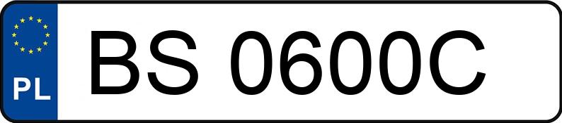 Numer rejestracyjny BS 0600C posiada MERCEDES-BENZ GLE 400 D 4MATIC - BS0600C