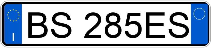 Numer rejestracyjny BS285ES posiada FIAT Seicento