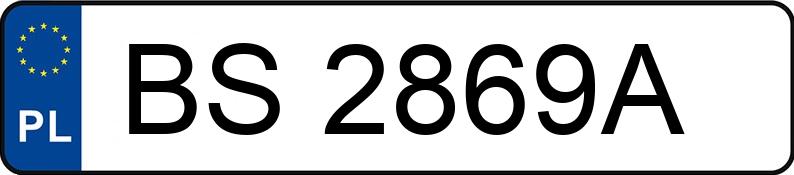 Numer rejestracyjny BS 2869A posiada AUDI A3 1.6 TDi DPF MR`12 E5 8V clean diesel Ambition S tronic - BS2869A