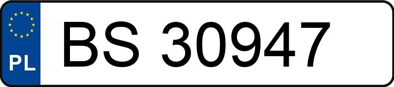 Numer rejestracyjny BS 30947 posiada AUDI B 4 1.9 TDI - BS30947 Numer rejestracyjny BS 30947 posiada AUDI B 4 1.9 TDI - BS30947