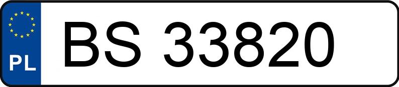 Numer rejestracyjny BS 33820 posiada MERCEDES-BENZ SPRINTER 315 CDI - BS33820