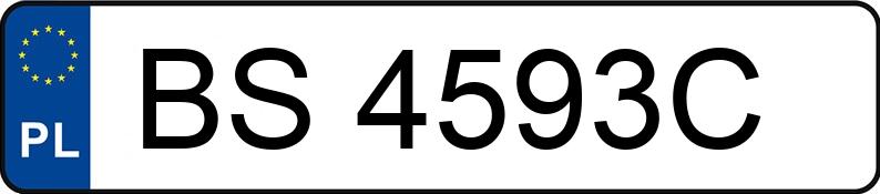 Numer rejestracyjny BS 4593C posiada BMW 320 D - BS4593C