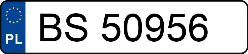 Numer rejestracyjny BS 50956 posiada VOLKSWAGEN GOLF - BS50956 Numer rejestracyjny BS 50956 posiada VOLKSWAGEN GOLF - BS50956