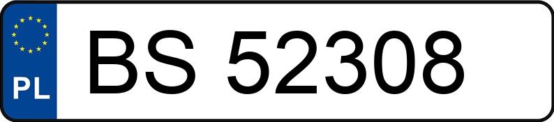 Numer rejestracyjny BS 52308 posiada OPEL ASTRA 1.8 - BS52308