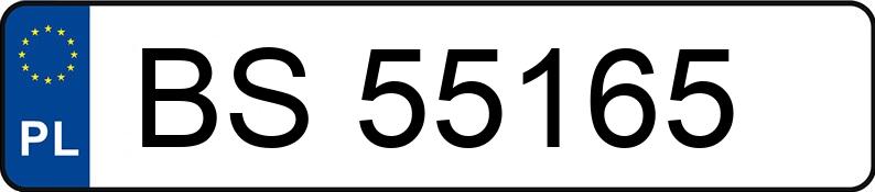 Numer rejestracyjny BS 55165 posiada BMW 118D - BS55165 Numer rejestracyjny BS 55165 posiada BMW 118D - BS55165