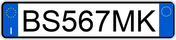 Numer rejestracyjny BS567MK posiada SKODA Fabia