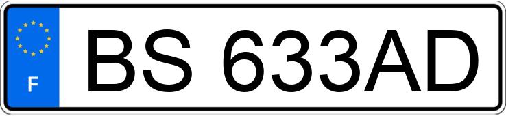 Numer rejestracyjny BS633AD posiada PEUGEOT 3008