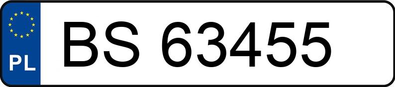 Numer rejestracyjny BS 63455 posiada TOYOTA Auris 1.6 MR`15 E6 Active - BS63455