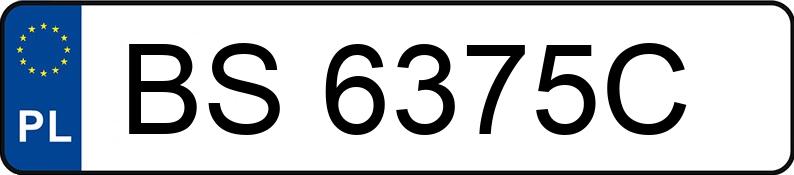 Numer rejestracyjny BS 6375C posiada AUDI Q2 - BS6375C