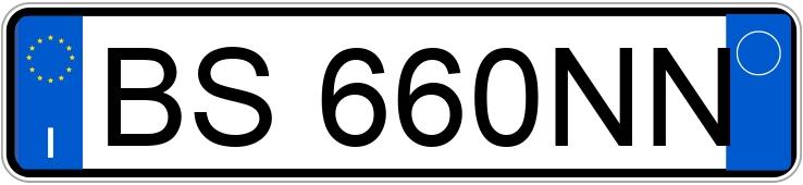 Numer rejestracyjny BS660NN posiada TOYOTA Yaris