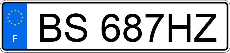 Numer rejestracyjny BS687HZ posiada MERCEDES CLASSE E