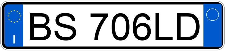 Numer rejestracyjny BS706LD posiada OPEL Corsa 3a serie