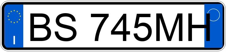 Numer rejestracyjny BS745MH posiada SUBARU Impreza 2a serie Numer rejestracyjny BS745MH posiada SUBARU Impreza 2a serie