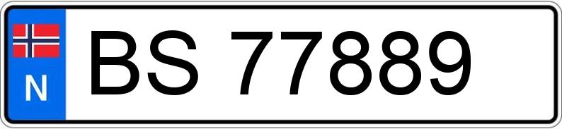 Numer rejestracyjny BS77889 posiada BMW 318D 5H200