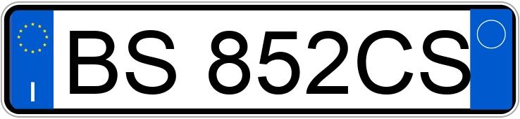 Numer rejestracyjny BS852CS posiada FORD Ka 1a serie Numer rejestracyjny BS852CS posiada FORD Ka 1a serie