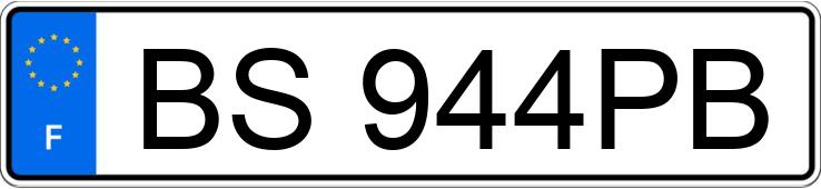 Numer rejestracyjny BS944PB posiada PEUGEOT 205