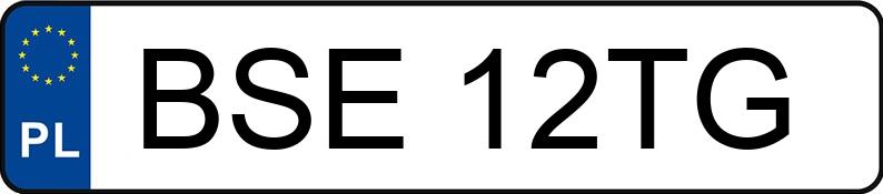 Numer rejestracyjny BSE12TG posiada BMW 320 Diesel Kat. MR`01 E3 E46 320 Diesel Kat. MR`01 E3 E46