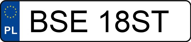 Numer rejestracyjny BSE 18ST posiada SUBARU LEGACY - BSE18ST Numer rejestracyjny BSE 18ST posiada SUBARU LEGACY - BSE18ST