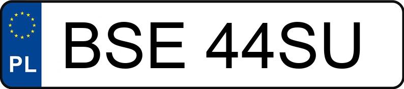 Numer rejestracyjny BSE 44SU posiada CHEVROLET Captiva 2.0 CRD MR`06 E4 LT High Aut. - BSE44SU