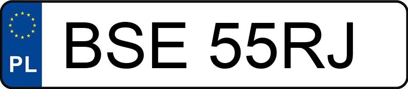 Numer rejestracyjny BSE 55RJ posiada TOYOTA YARIS - BSE55RJ