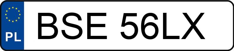 Numer rejestracyjny BSE 56LX posiada BMW X5 - BSE56LX Numer rejestracyjny BSE 56LX posiada BMW X5 - BSE56LX