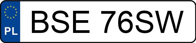 Numer rejestracyjny BSE 76SW posiada BMW 318 D - BSE76SW Numer rejestracyjny BSE 76SW posiada BMW 318 D - BSE76SW